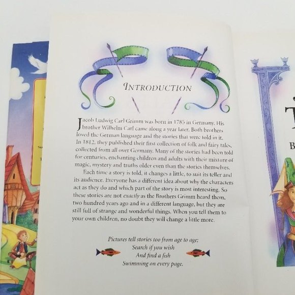 Childrens Book Fairy Tales From The Brothers Grimm by Nicola Baxter HC DJ - Picture 5 of 8